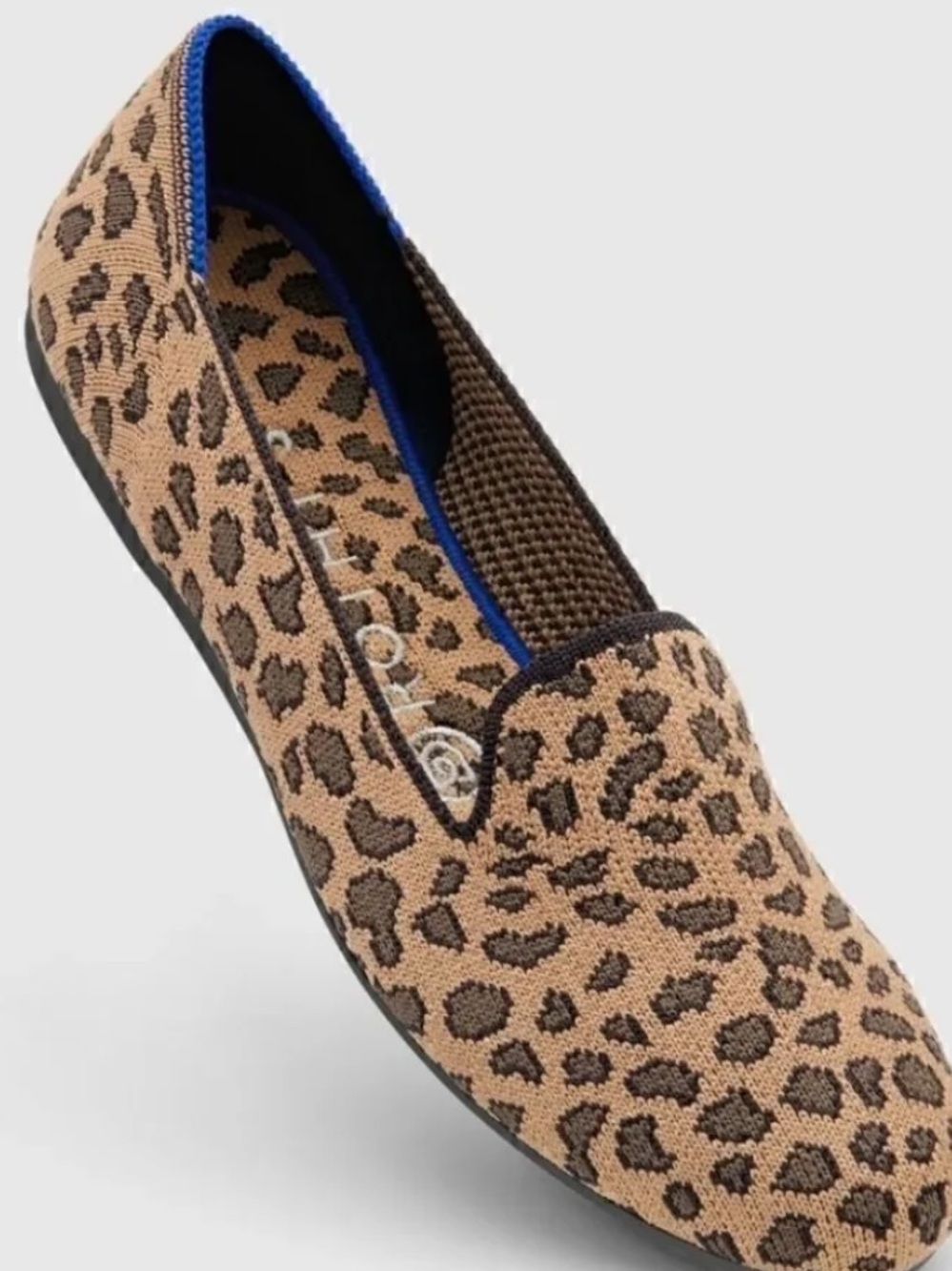 Rothy’s The Lounge Cheetah Flats Loafers, Size 10